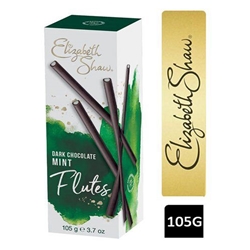 Elizabeth Shaw Dark Chocolate Mint Flutes 105g