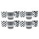 Fixtures 12oz Black & White SPOTTY & STRIPED Pattern Mugs