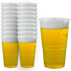 Plastic Half Pint Glasses 50's