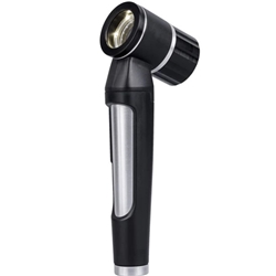 LuxaScope Dermatoscope CCT LED 2.5 V, black, contact plate WITH scale