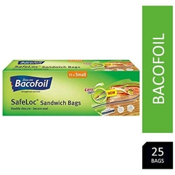 Bacofoil Press & Seal Sandwich Bags 25's