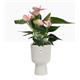 Elho Vibes Fold Coupe Tall INDOOR Pot 14cm SILKY WHITE