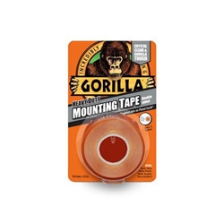 Gorilla Heavy Duty Clear Mounting Tape 1.5m
