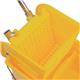 Yellow Colour Coded Wheeled Mop Bucket & Wringer 17L