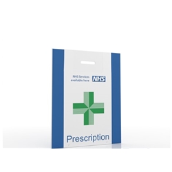 Nhs Prescription Plastic Carrier 11.5X1.5X15" P6