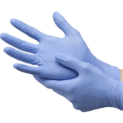 Nytraguard Bluple Nitrile Medium Gloves Powder Free - Box of 100 - SN