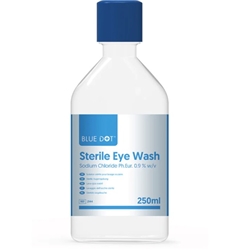 250ml Blue Dot Emergency Eye Wash Solution (Each)