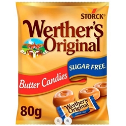 Werther's Original Sugar Free Butter Candies 80g