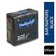 Bulky Soft Paper Cocktail Napkins Black 2 Ply 24cmx24cm 100's