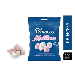 Princess Pink & White Marshmallows 150g