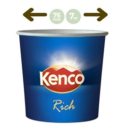 Kenco In-Cup Rich White 25's 76mm Paper Cups