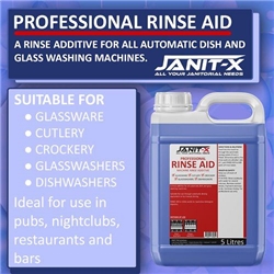 Janit-X Professional Rinse Aid 5 Litre