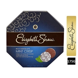 Elizabeth Shaw Milk Chocolate Mint Crisp 26's 175g - PACK (8)