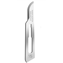 Blade No. 15 - Stainless Steel - Sterile - Pack of 100
