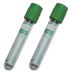 BD Vacutainer® Plastic Lithium Heparin tube Green Hemogard™ Closure 6ml x100