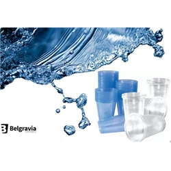 Belgravia 7oz (20cl) Blue Water Cups (Translucide) 100's