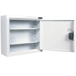 CONTROLLED DRUGS CABINET 480 X 560 X 160mm, 2 SHELVES (Adjustable), R/H HINGE