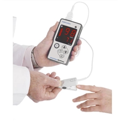 Smartsigns Minipulse hand held pulse oximeter W 1x reusable adult sensor