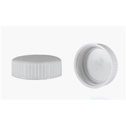 33Mm R3 White Polypropylene Wadless Cap R333PWW
