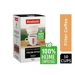 Rombouts Italian 1 Cup Filters 10's