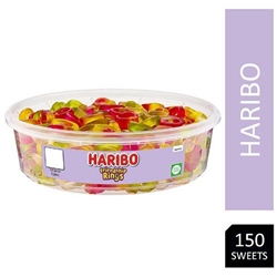 Haribo Friendship Rings Tub 150's