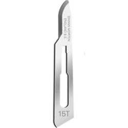 Blade No. 15T - Carbon Steel - Sterile - Pack of 100