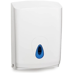 Modular Hand Towel Large Dispenser - White/Blue
