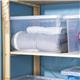 Wham Crystal Clear Plastic Storage Box 37 Litre