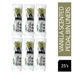 Ecobag Pedal Bin Liners Vanilla 30 Litre Pack 25's