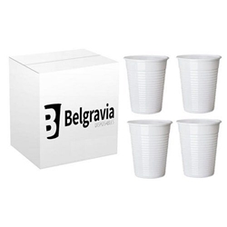 7oz White Plastic Water Cups 100's - PACK (20)