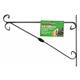14 inch Hanging Basket Bracket BLACK
