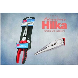 Hilka 8inch Soft Grip Longnose Pliers