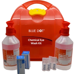 New Chemical Eye wash kit complete 