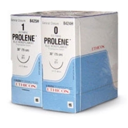 Prolene Suture Cutting Needle: 16mm 75cm Blue 3-0 x 12