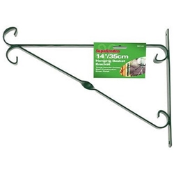 14inch Hanging Basket Green Bracket