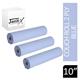 Janit-X Couch Rolls Blue 2ply 10inch 40m