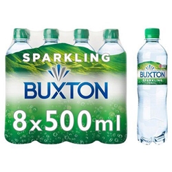 Buxton Sparkling Water 8X500ml