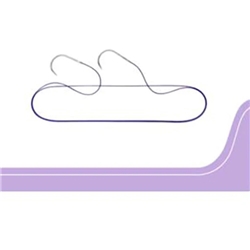 VICRYL PLUS, braided, undy, 4-0, 45cm, Conventional Cutting , 16mm, 3/8C- Box36