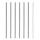 Viners 7pc Long Steel Drinking Straws Gift {6 Straws & 1 Cleaning Brush}