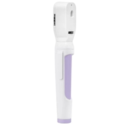 LuxaScope Ophthalmoscope LED 2.5 V "COLOUR-EDITION", white / delicate lilac