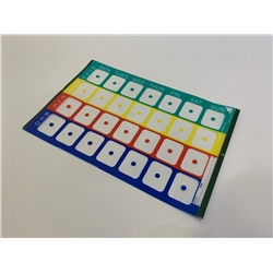Weekly Clear (Coloured Seals) CL01CS
