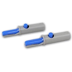Electrodes: Crocodile 4mm For Use With CA610 Tab Electrodes