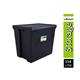 Wham Bam Black Recycled Storage Box 154 Litre