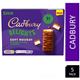 Cadbury Delights Soft Nougat Hazelnut & Caramel Chocolate Pack 5