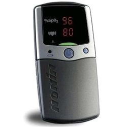 System: Nonin 2500 PalmSAT Hand Held Pulse Oximeter + Alarms