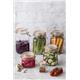 Kilner SQUARE CLIP TOP Jar 1 Litre (0025.511)