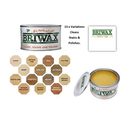 Briwax Original Wax Furniture Polish Cleaner Restorer 400ml {Spanish Mahogany}