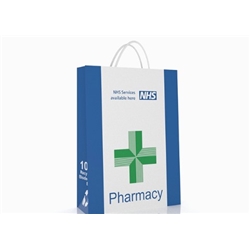 Nhs Carrier (Paper Twist) 10.2X4X13" TCS106