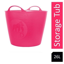 Gorilla Flexi Tub Pink 26 Litre