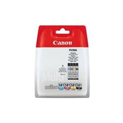 Canon CLI-581 Ink Cartridges CMYK Multipack 2103C007